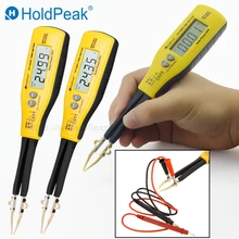 HoldPeak 990A/B/C 3000-6000 Counts SMD Tester Digital Multimeter Resistance Capacitance Meter LCR Patch Tester Diode Meter