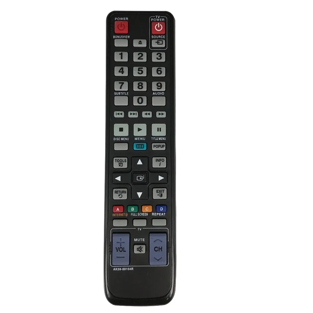 

Remote Control AK59-00104R For SAMSUNG Blu-Ray DVD Player Disc BD-C6900 BD-C6500 BD-C5500 BD-D5300 Controller Controle