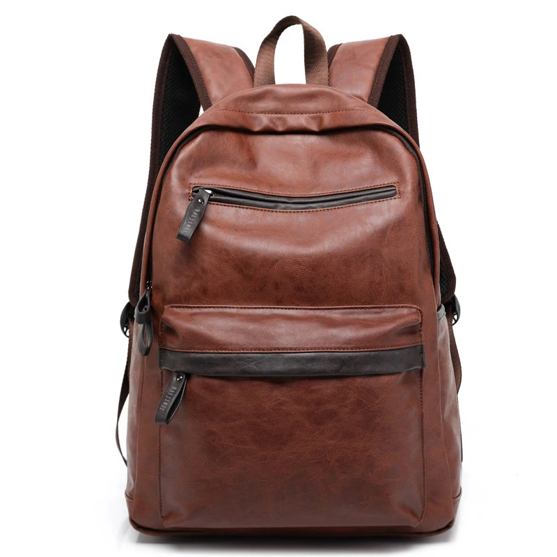 leather college bags for men