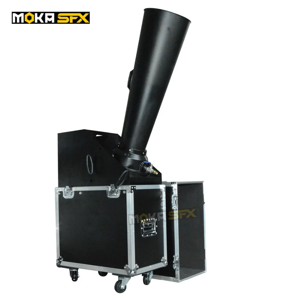 

4 Pcs/lot Cast aluminum Co2 Confetti Cannon CO2 Confetti Machine Stage Equipment Paper Wedding Cannon Confetti Machine Products