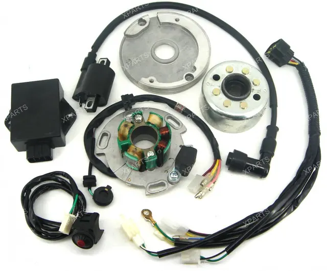 Performance Racing Magneto Stator Rotor Kit Dirt Bike LF ... 110cc atv wiring 