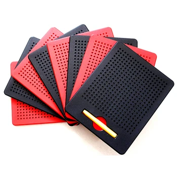 

Magnetic Ball Sketch Pad Tablet Drawing Board with Magnetic Stylus Children Learning Educational Drawing Board Toys Kids Gifts