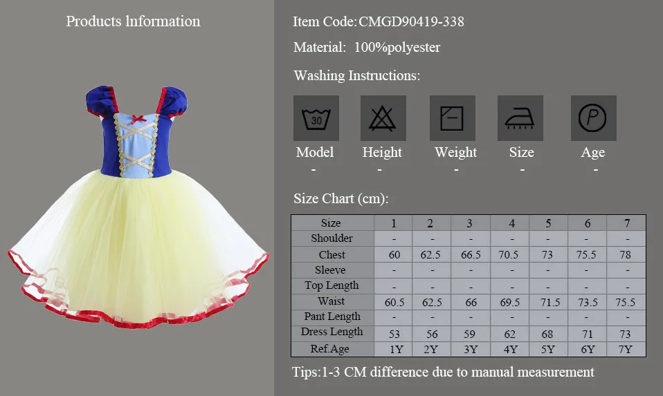 Pettigirl/ г.; модное платье в стиле Лолиты с рукавами-фонариками для маленьких девочек; платье принцессы Белоснежки; цвет синий, шампань; модные детские платья