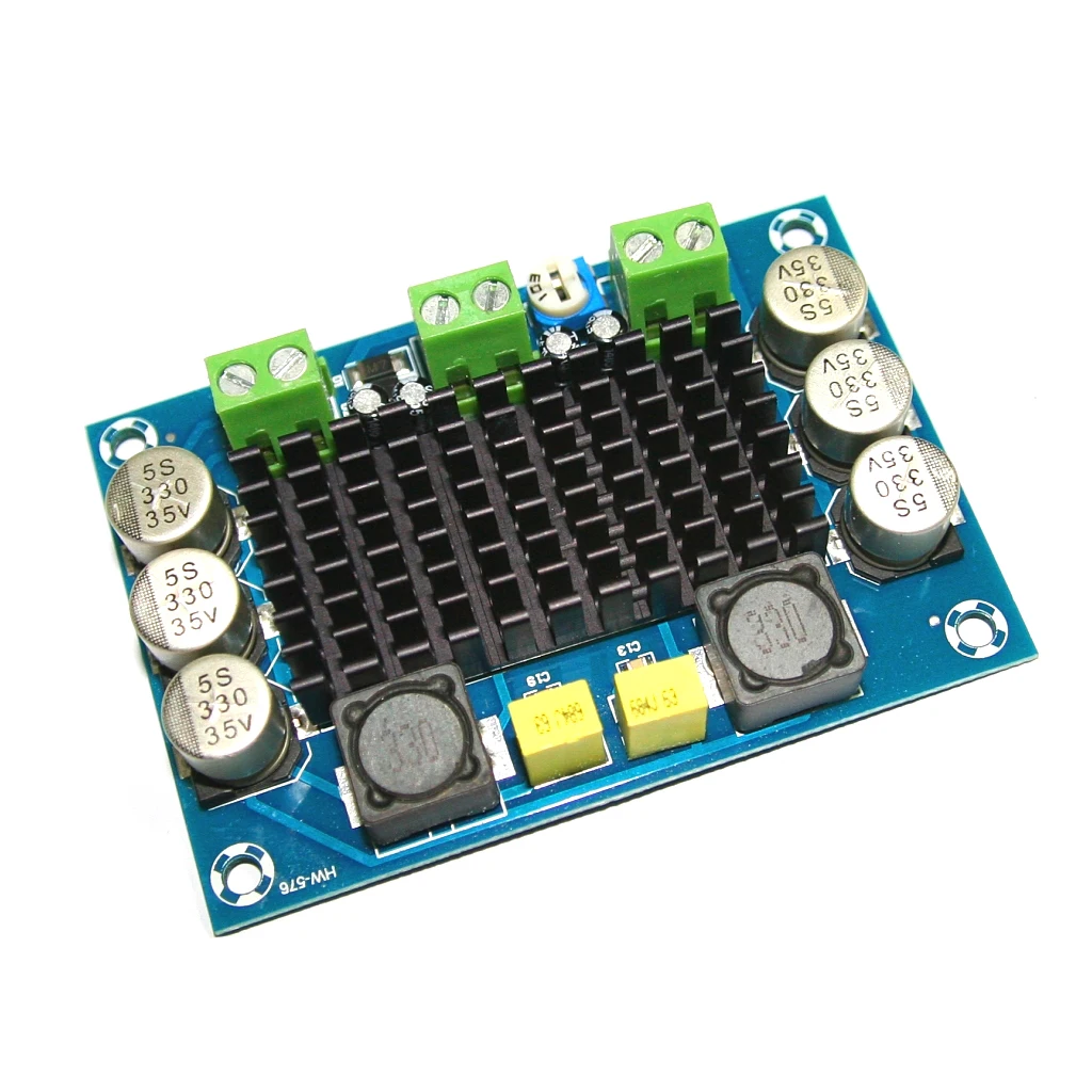 

TPA3116D2 Board DC 12-26V 100W TPA3116DA Mono Channel Digital Power Audio Amplifier XH-M542