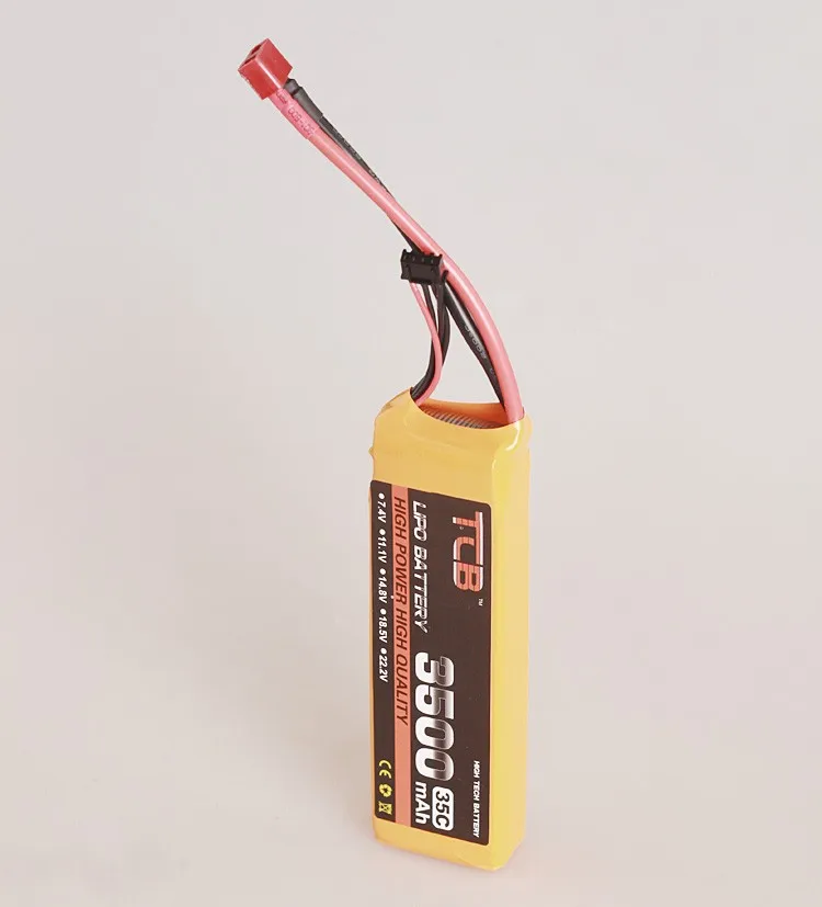 TCB RC lipo font b battery b font 18 5v 3500mAh 35C 5s for RC airplane