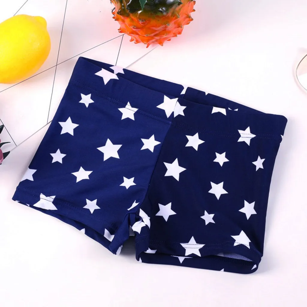 

MUQGEW Children Pants Summer Board Shorts For Boys Star Stretch Beach Swimsuit Swimwear Pants Shorts Clothes Kids Shorts 4Y-14Y