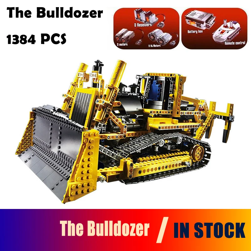 

Model building toys hobbies the bulldozer Figure 20008 Compatible With lego Blocks Technic 8275 Educational DIY Bricks
