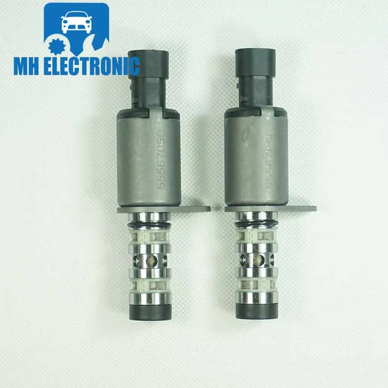 

MH Electronic 2pcs/lot Valve Variable Timing Solenoid 55567050 VVT for OPEL ZAFIRA VAUXHALL ASTRA INSIGNIA CHEVROLET CRUZE SONIC
