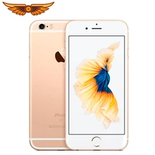 Разблокирована iPhone 6S плюс 5,5 дюймов двухъядерный процессор, 2 Гб Оперативная память 16/64GB Встроенная память IOS 12MP Камера отпечатков пальцев LTE 4G, мобильный телефон с функцией