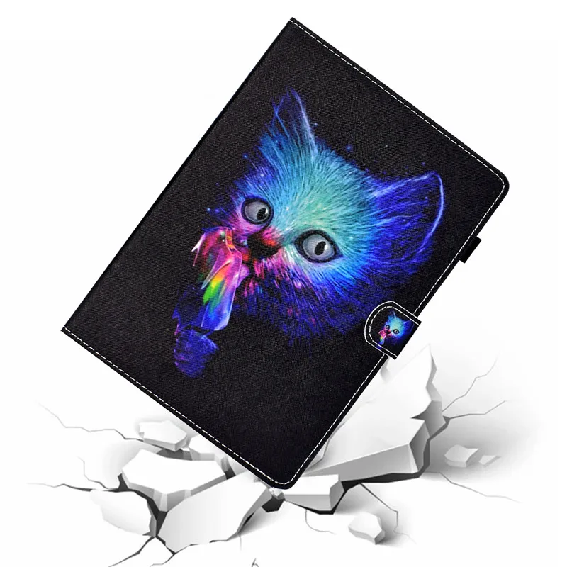 Wekays для Coque Apple IPad 9,7 дюймов 2018 с рисунком панды кожа флип Стенд Fundas Чехол для IPad 9,7 2017 A1822 A1823 крышка чехол