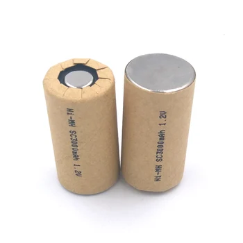 

Ni-Mh SC3000mAh 4pcs SC3.0Ah Nimh Power Cell rechargeable battery cell,power tool battery cell,discharge rate 10C Sub-c 3.0Ah