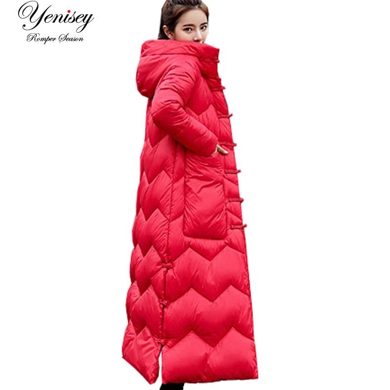 

2019 Sale Long Down Parka Women Thick Parka Direct Selling Clothes Woman With Long Winter Jacket Coat Color Collars 912