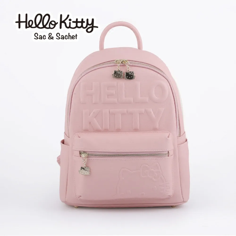 Для женщин Девушка Hello рюкзак «Котенок» Сумка кошелек YEY-2235 - Цвет: Pink