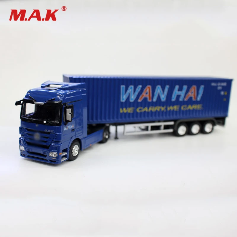 

WAN HAI Air 1:50 Alloy Diecast Container Transport Ship Truck Vehicle Toys for Children Collection Gifts