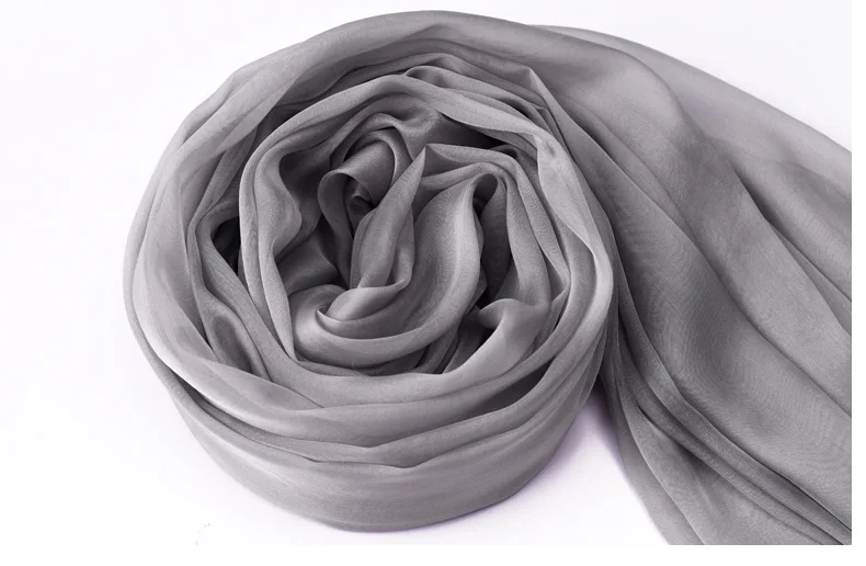 SuyaDream женский шелковый шарф натуральный шелк жоржет 200 см x 140 см длинные шарфы