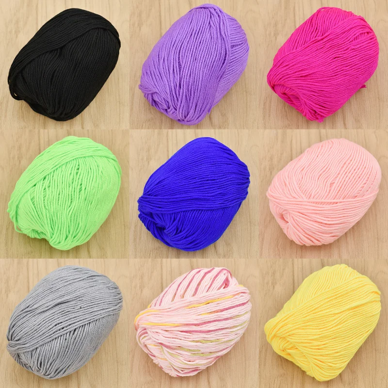 

Winter Autumn Handmade Crafts Knitting 6 Strand Cashmere Yarn DIY Sweater Scarf Supplies Material