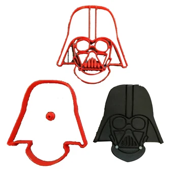 

Star Wars Famous Film Darth Vader Empire Fondant Cutter Cake Decorating Custom 3D Printed Cookie Cutter Set Cake Cutter Molds