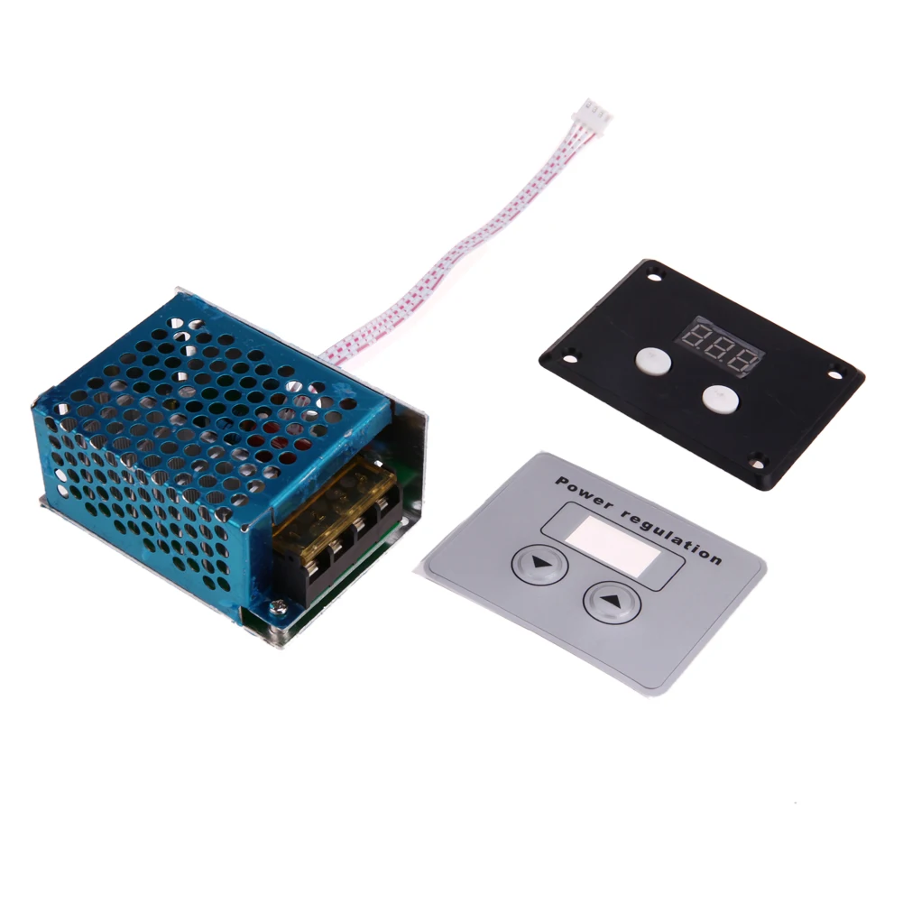 

4KW SCR Super Power Electronic Digital Regulator Dimmer Speed Thermostat Motor Speed Controller Regulator Control Board