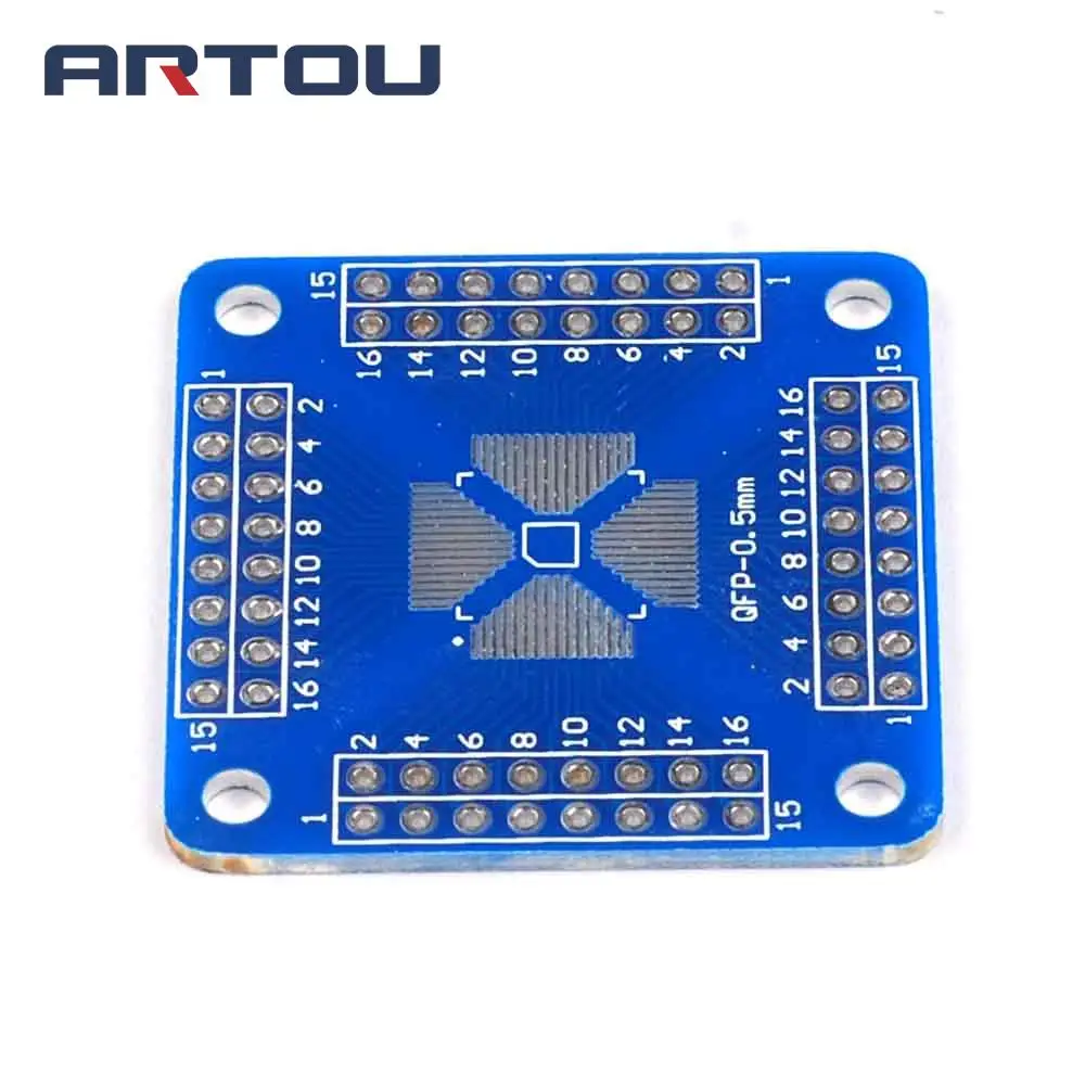 5 шт. платы адаптера QFP64/QFP32/QFP16 с шагом 0 мм|pcb plate|pcb adapterpcb adapter plate |