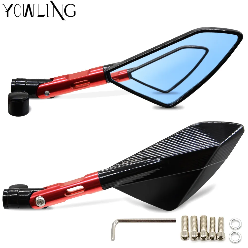 Universal Motorcycle Side Mirror Rearview Side Mirror for Yamaha FZ1 FZ6 FZ8 FZ6R XJ6 MT-07 MT-09 r3 MT-10 MT07 MT09 MT 07 09 10