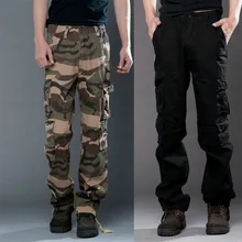 Для мужчин военный тактический спортивные брюки для маленьких детей Пеший Туризм брюки-карго плюс Размеры Для мужчин открытая спортивная рыбалка охота, треккинг брюки