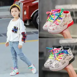2019 осенние детские кроссовки для девочек, обувь для мальчиков, модная повседневная детская обувь для девочек, спортивная детская обувь для