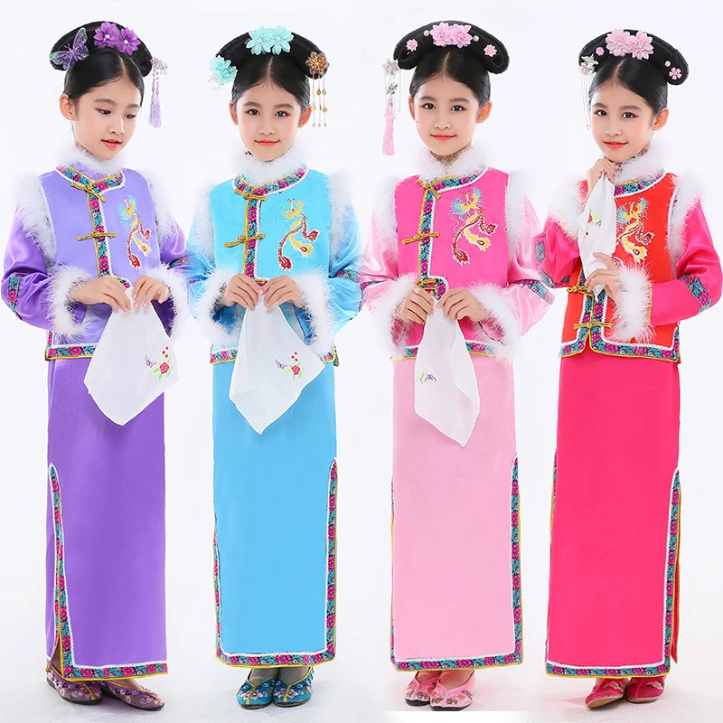 Arrival Kids Chinese Ancient Boy/'s Tradition Infanta Dramaturgic Dress Robe 2019