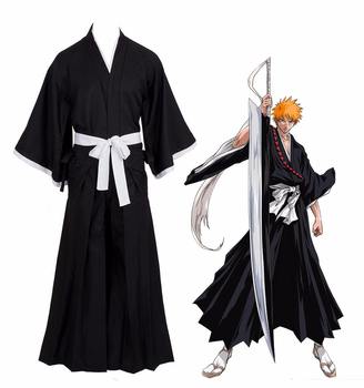 Japanese Anime BLEACH Kurosaki ichigo Kendo Pants Kimono Pants Cosplay Costumes Japanese Anime BLEACH Kurosaki ichigo Kendo Pants Kimono Pants Cosplay Costumes