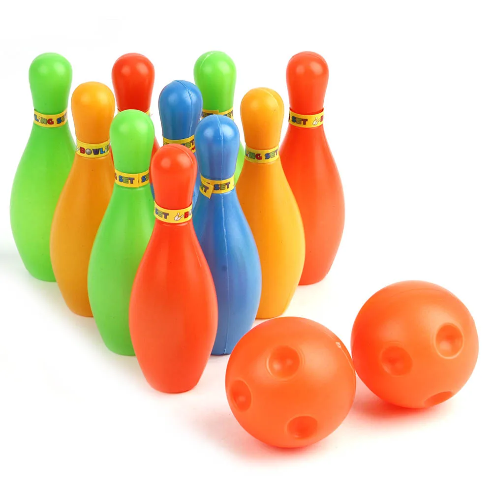 Игрушка Спортивная Боулинг бутылка мини диаметр Боулинг дети взаимодействие Досуг развивающий мяч боулинг набор детей Забавный открытый ребенок