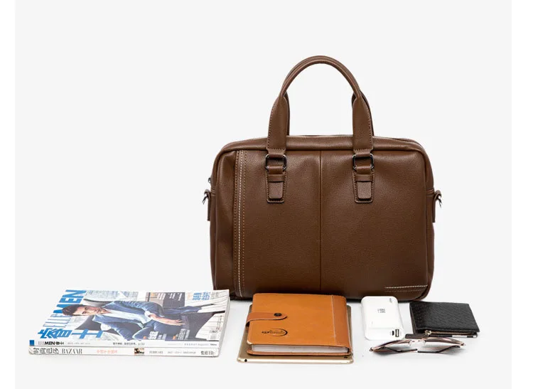Для мужчин ретро кожа Портфели сумки большой Бизнес ноутбук сумка Портфели s Для мужчин; сумка через плечо Для мужчин Сумка дорожная сумка