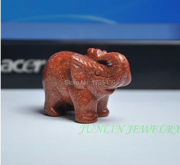 

Best Gift Chinese 100% Natural Golden Sand Stone Statue / Elephant Statues
