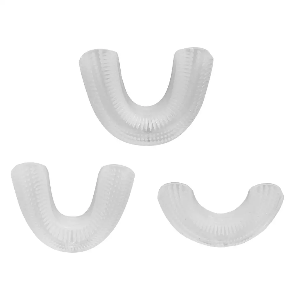 U Shaped 360 Degrees Replacement Heads Mouthpieces For Automatic Sonic Electric Toothbrush Adults Kids Children Tooth White | Бытовая