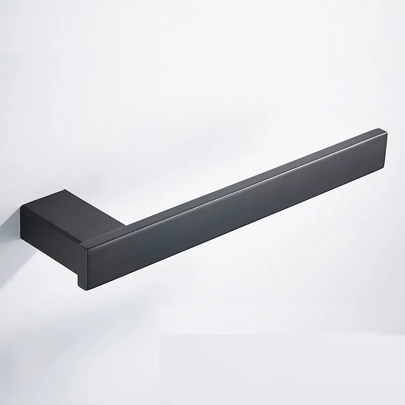 

Vidric Top Quality 304 Stainles Steel Black/ White Towel Bar Bath Towel Holder Towel Ring Towel Rack Bathroom Accessories
