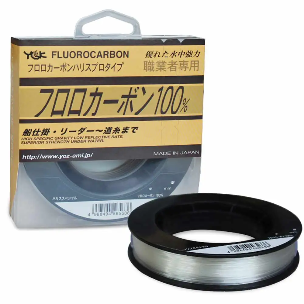 Леска YGK FLUROCARBON 100 м сверхпрочная 100% оригинал|fishing line|brand lineflurocarbon line |