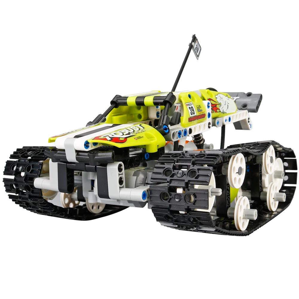 EBOYU(TM) SDL блок Танк 2CH 120 в 1 DIY строительные блоки гоночный танк 2017A 31 RC