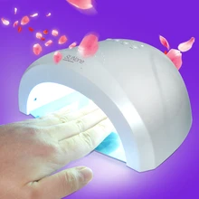 SUNone 48 Вт Светодиодный УФ-светильник для ногтей Сушилка для ногтей и ногтей Гель-лак для ногтей отверждение белый светильник аппарат для маникюра инструмент для дизайна ногтей