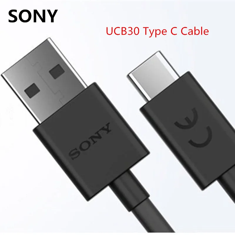 Original SONY 3A USB Type C Data Cable UCB30 fast Quick charging line