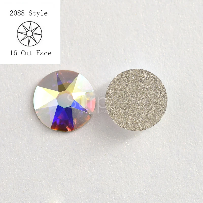8+8 Nail Art Crystal AB Rhinestones 5