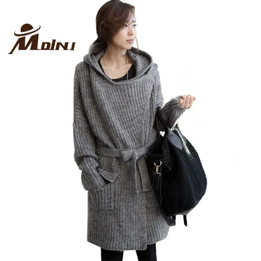 Aliexpress.com : Buy Women Outerwear Coats Knitted Sweater Long Cardigan Jack...