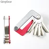 QingGear OKEY Advanced Key Organizer Travel Key Kits Light Weight Quickly and Easily Open door key Holder folder keys bar Tool 4