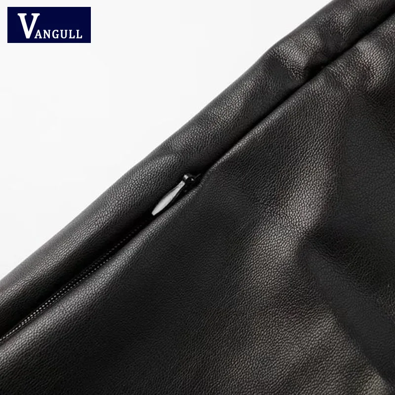 Vangull/высококачественные обтягивающие кожаные брюки для женщин; осенние брюки из искусственной кожи с боковой молнией; Серебристые черные узкие брюки с высокой талией