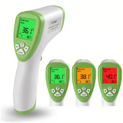 1 шт. 3 цвета лоб Бесконтактный инфракрасный термометр младенца с ЖК-дисплей Подсветка цифровой термометр, как Baby Care новое поступление