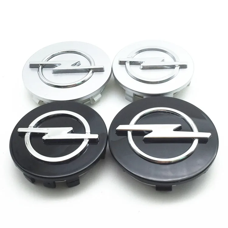 

4pcs High quality Opel 56mm 59mm 64mm 68mm car Wheel Center Hub Cap Emblem 3D logo car wheel Dust-proof covers Badge accessories