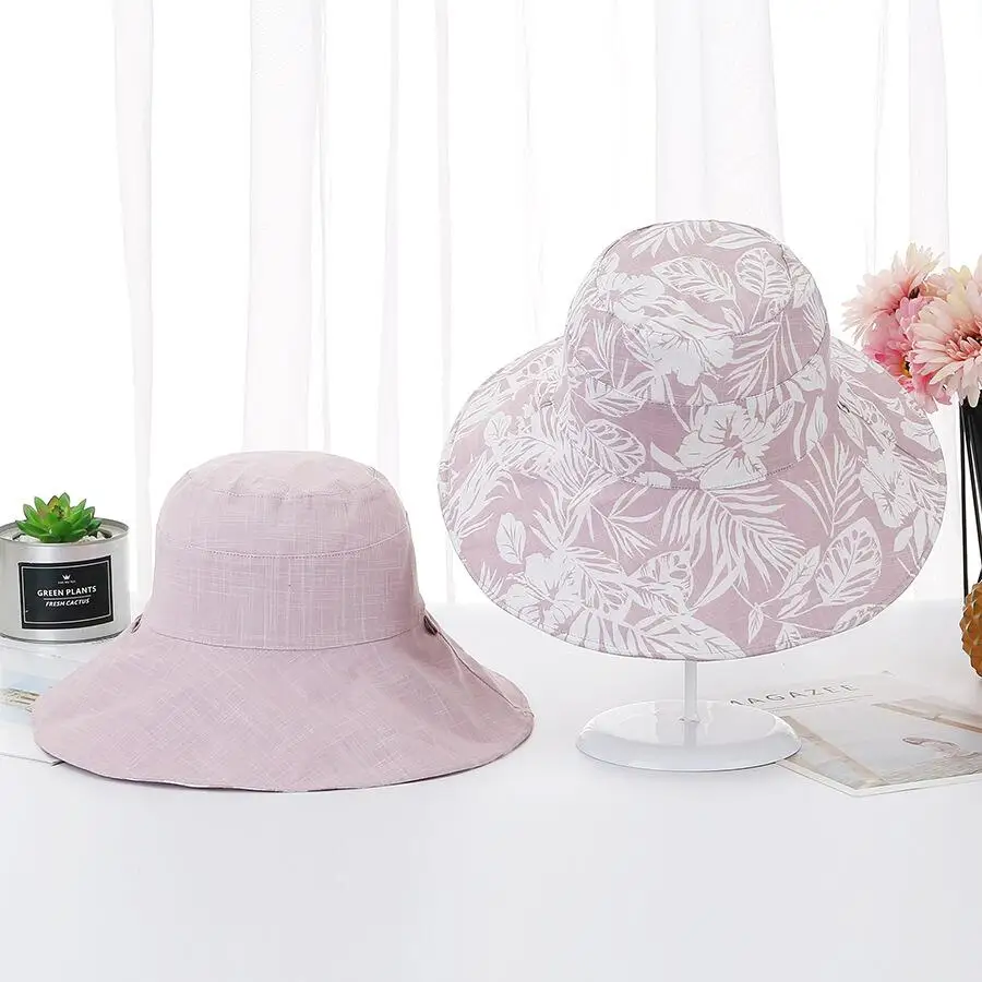 Высокое качество, женская панама, шляпы от солнца, женские летние складные пляжные кепки, большой край, цветочные шляпы с полями шапки для рыбака