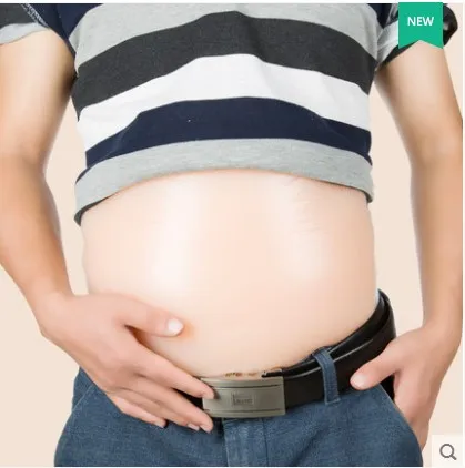 

1X Artificial Fake Silicone Pregnant Belly Baby Bump Doll Pregnancy 2-3 Months 4-5 Months 5-6 Months 3 Types Crossdresser Unisex