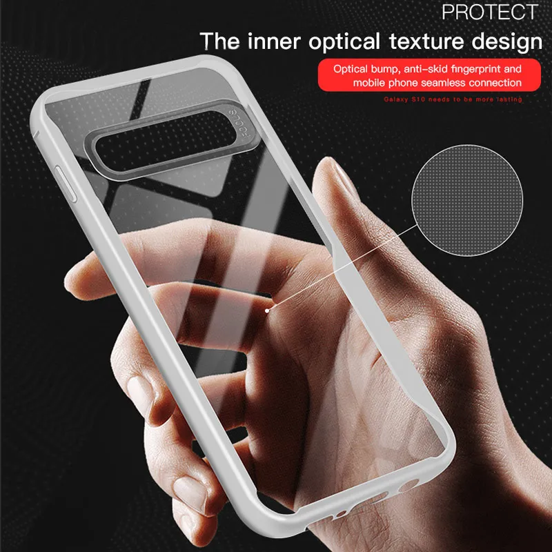 

Shockproof High Transparent Case For Samsung Galaxy S10 S10e S8 S9 S10 Plus Note 9 Note8 Cover Fundas Soft Silicone Case House
