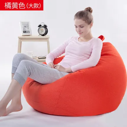Луи Мода шезлонг бобы мешок креативный диван большой размер квартиры спальня гостиная ленивый стул татами - Цвет: Big size 17