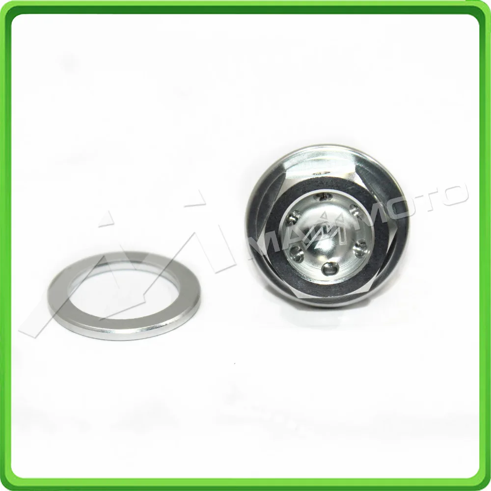 Magnetic Oil Drain Plug M14x1.5mm 14 1.5mm Engine Oil Drain Sump Bolt For DUCATI PANIGALE 899 959 1199 1299 All Years Silver (6)