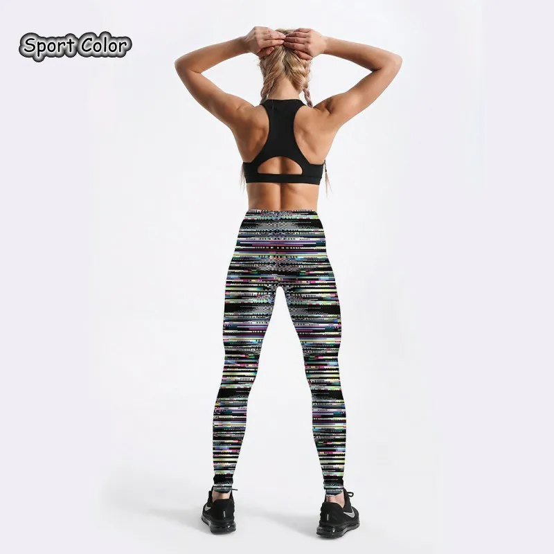 Новые милые радужные женские сексуальные леггинсы брюки Йога высокоэластичный для фитнеса 3D облако спортивные лосины тонкие уличные брюки S-4XL