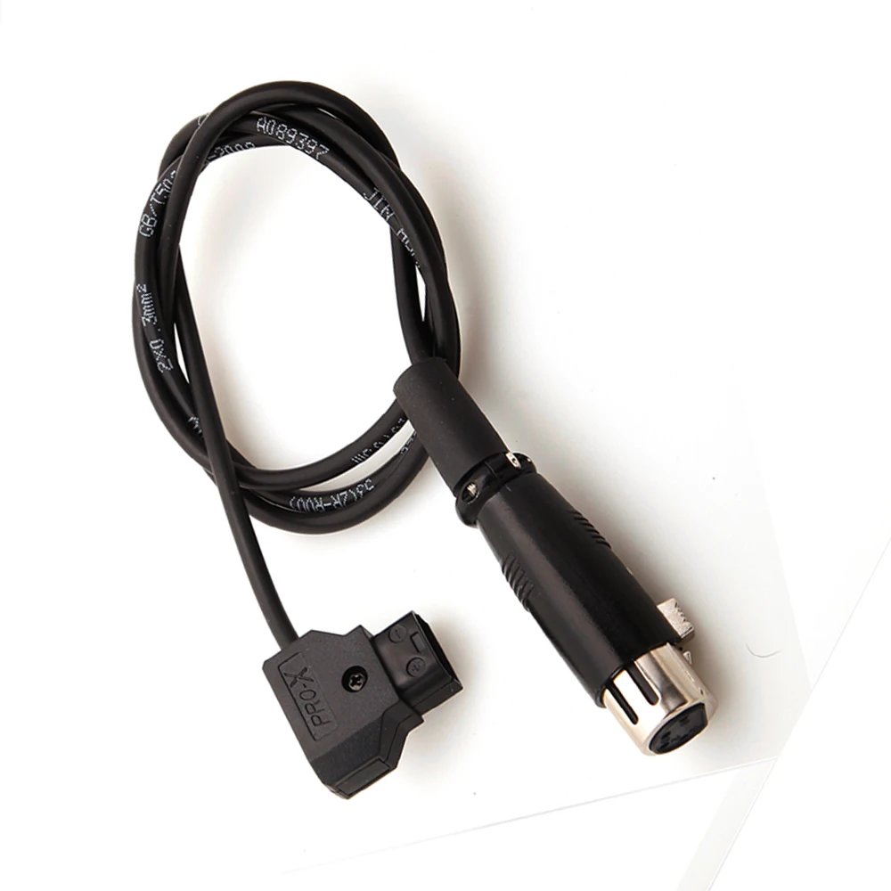 

WSFS Hot D-Tap Male to Female 4-Pin XLR Cable for Power Supply Battery Adapter 1M WY11 Power Cable
